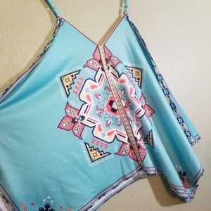 Leo Rosi Teal Tank Top